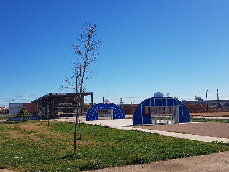 Zona de Quart de Poblet donde se ubica el Edificio Aqua de Quart