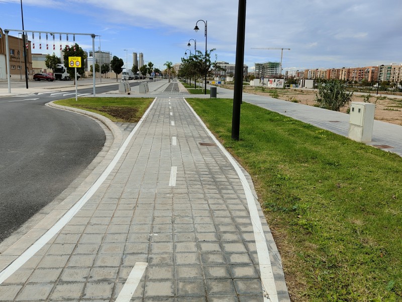 Zona de Quart de Poblet donde se ubica el Edificio Aqua de Quart