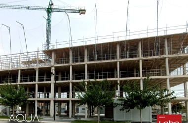 Avance de obras Edificio Aqua de Quart